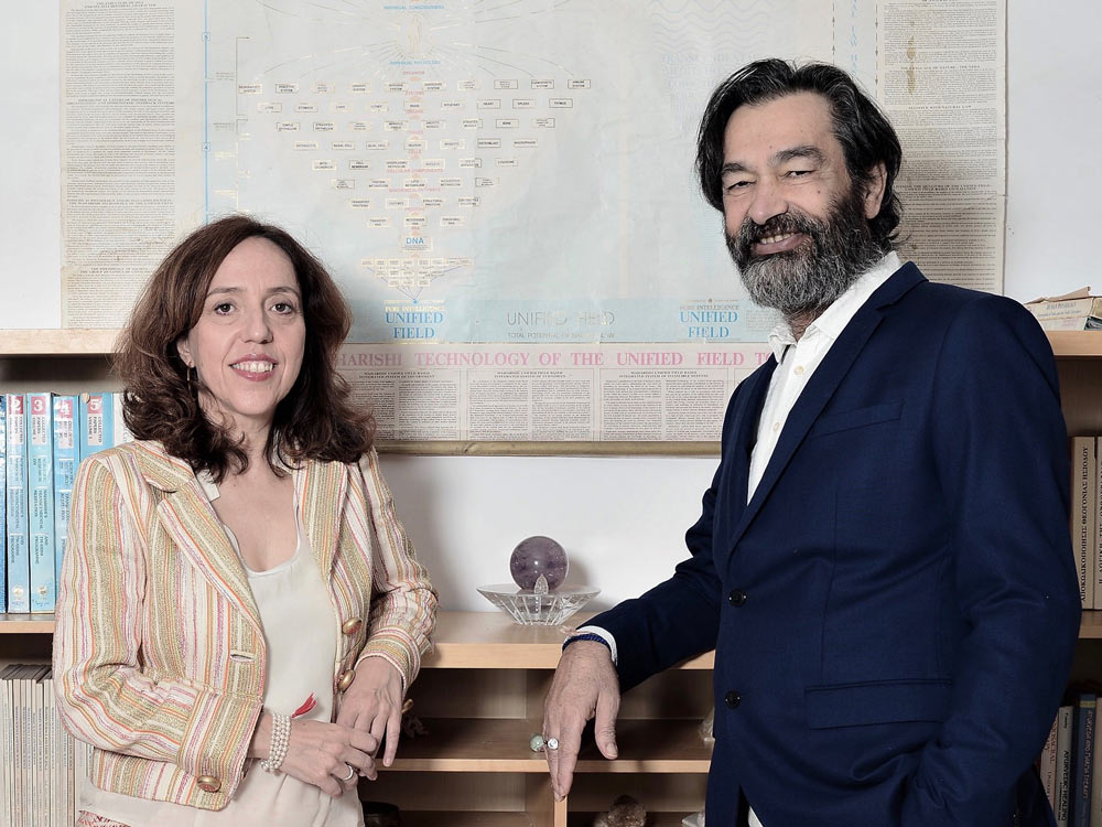Demetrios and Maria, Certified TM Teacher